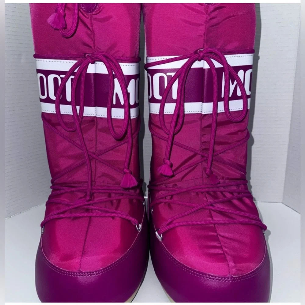 Moon Boot Icon Hot pink Tall Snow Boots 39/41EU=7-8.5US
